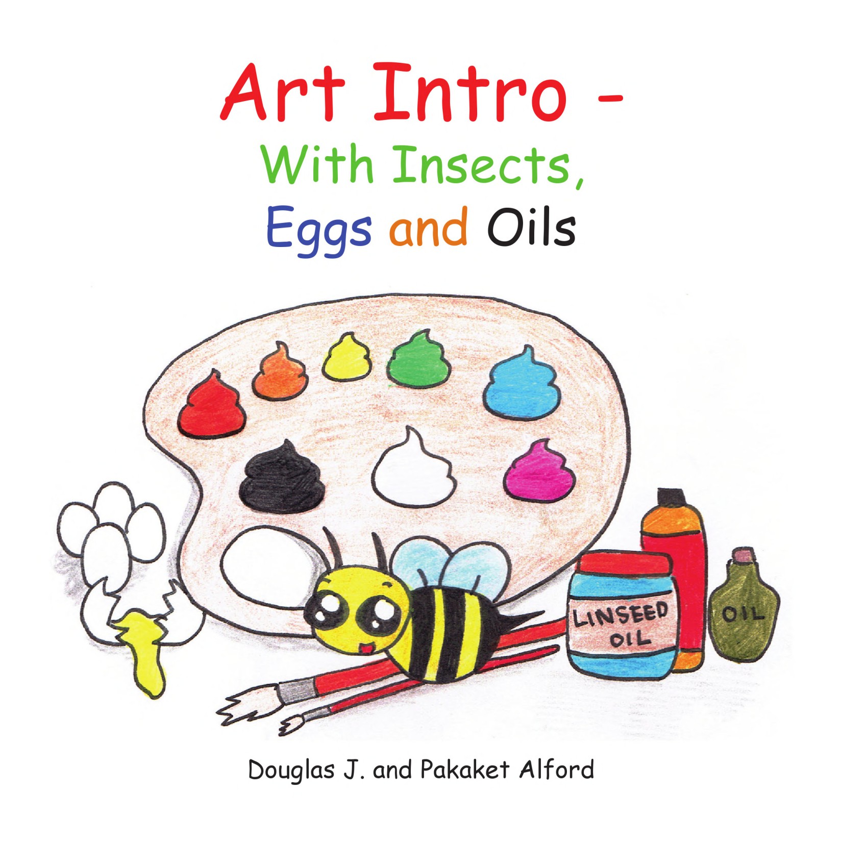 Art Intro- With Insects, Eggs and Oil